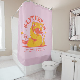 HARRY POTTER™   Cute SLYTHERIN™ Hogwarts School Shower Curtain