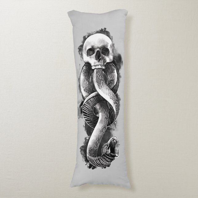 Harry Potter | Dark Mark Watercolor Body Cushion (Front Vertical)
