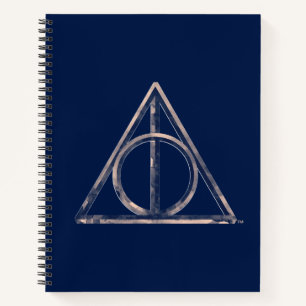 Harry Potter   Deathly Hallows Watercolor Notebook