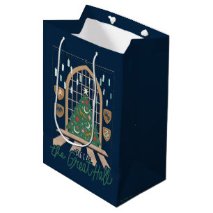 Harry Potter Deck the Great Hall Medium Gift Bag