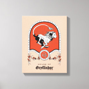 HARRY POTTER™   Delicate Sketch GRYFFINDOR™ Crest Canvas Print