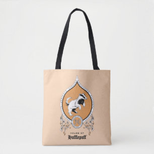 HARRY POTTER™   Delicate Sketch HUFFLEPUFF™ Crest Tote Bag