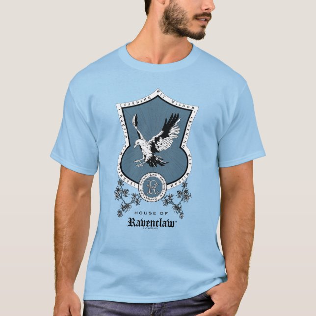 HARRY POTTER™ | Delicate Sketch RAVENCLAW™ Crest T-Shirt (Front)