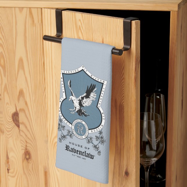 HARRY POTTER™ | Delicate Sketch RAVENCLAW™ Crest Tea Towel (Thirds Fold)