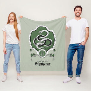 HARRY POTTER™   Delicate Sketch SLYTHERIN™ Crest Fleece Blanket