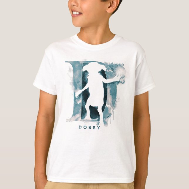 Harry Potter | Dobby Character Watercolor T-Shirt (Front)