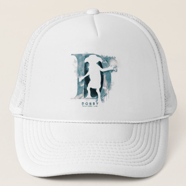 Harry Potter | Dobby Character Watercolor Trucker Hat (Front)