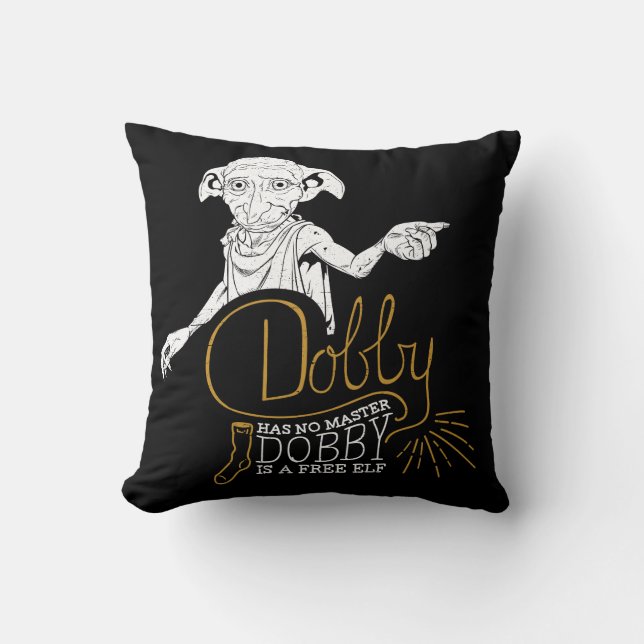 Harry Potter | Dobby Has No Master Cushion (Front)