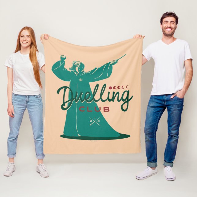 HARRY POTTER™ Duelling Club Graphic Fleece Blanket (In Situ)