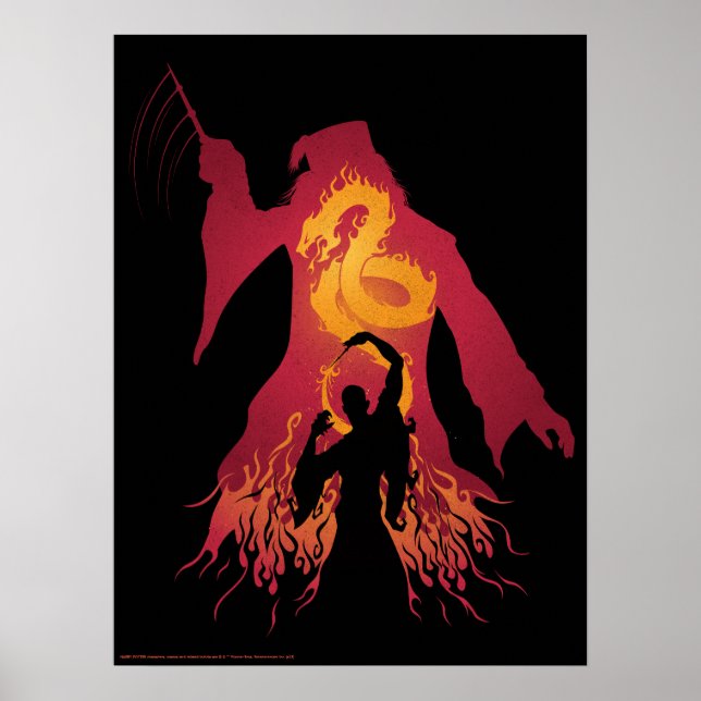 Harry Potter | Dumbledore Silhouette Poster (Front)
