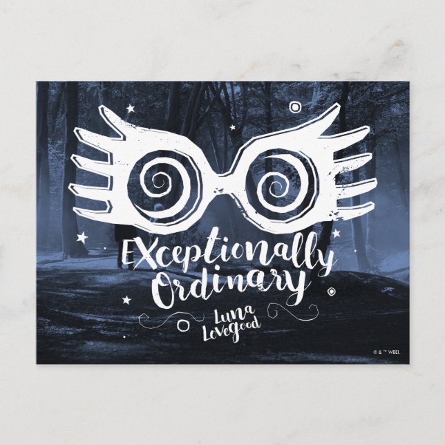 Harry Potter | Exceptionally Ordinary Postcard (Front)