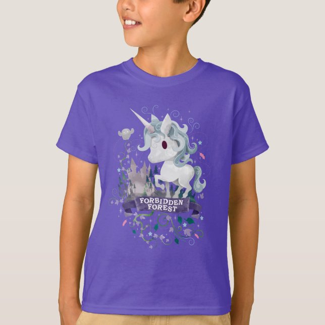 Harry Potter | Forbidden Forest Unicorn Graphic T-Shirt (Front)
