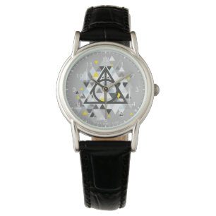 Harry Potter Geometric Deathly Hallows Symbol Watch