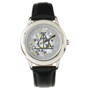 Harry Potter Geometric Deathly Hallows Symbol Watch