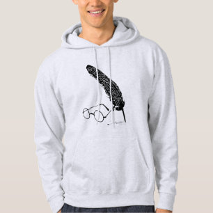 Harry Potter Glasses And Quill Hoodie