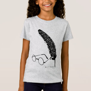 Harry Potter   Glasses And Quill T-Shirt
