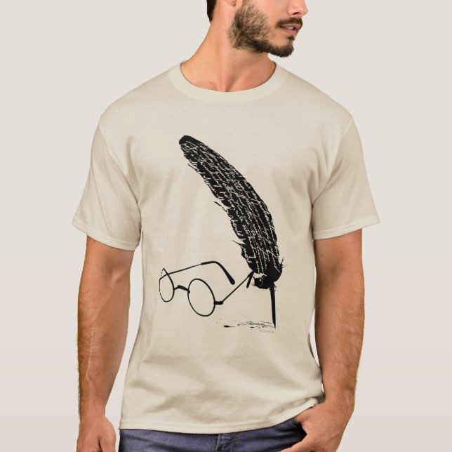 Harry Potter | Glasses And Quill T-Shirt (Front)