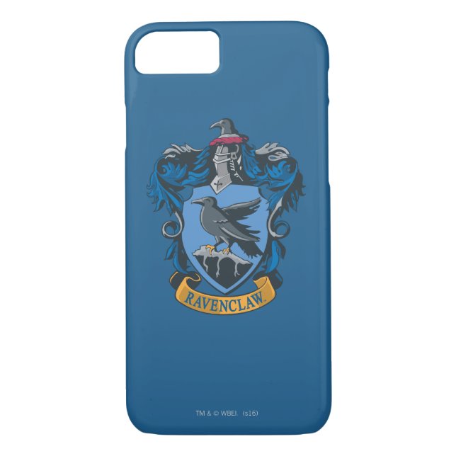 Harry Potter  | Gothic Ravenclaw Crest Case-Mate iPhone Case (Back)