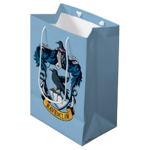 Harry Potter    Gothic Ravenclaw Crest Medium Gift Bag