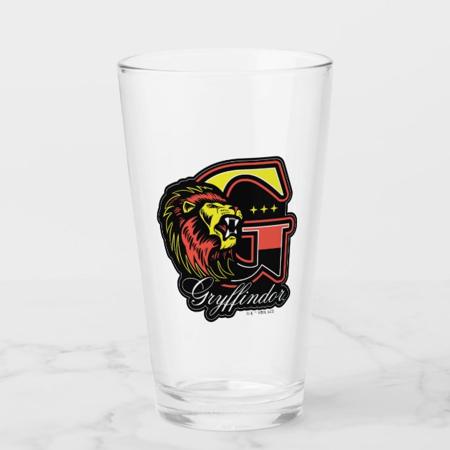 HARRY POTTER™ | GRYFFINDOR™ Athletic Badge Glass (Front)