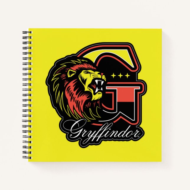 HARRY POTTER™ | GRYFFINDOR™ Athletic Badge Notebook (Front)