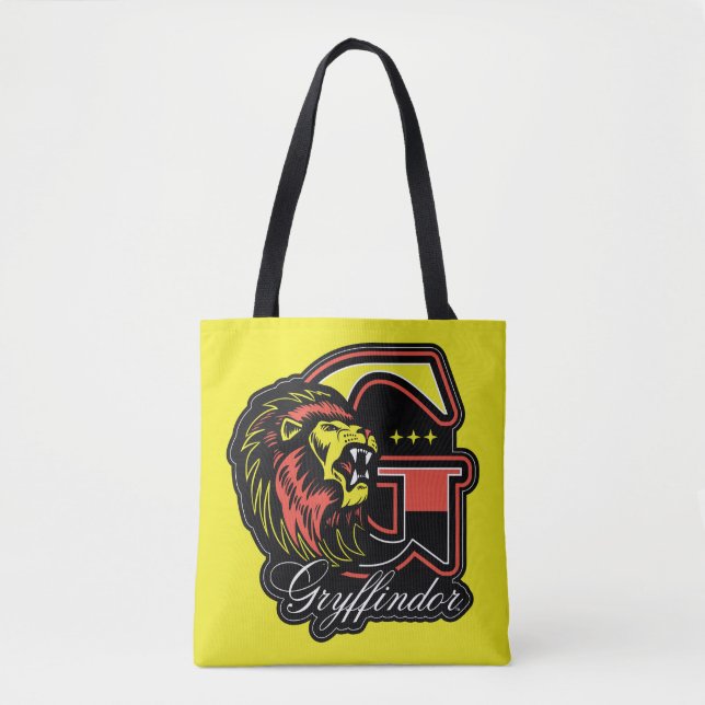 HARRY POTTER™ | GRYFFINDOR™ Athletic Badge Tote Bag (Front)