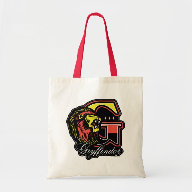 HARRY POTTER™ | GRYFFINDOR™ Athletic Badge Tote Bag (Front)