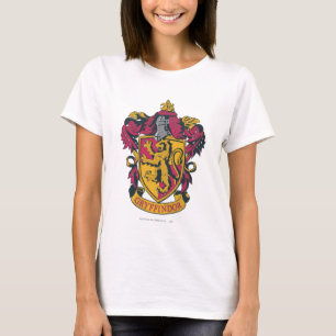 Harry Potter Gryffindor Crest Gold and Red T-Shirt