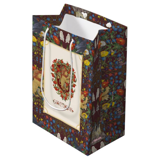 HARRY POTTER™ | GRYFFINDOR™ Crest Medium Gift Bag (Front Angled)