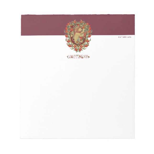 HARRY POTTER™ | GRYFFINDOR™ Crest Notepad (Front)