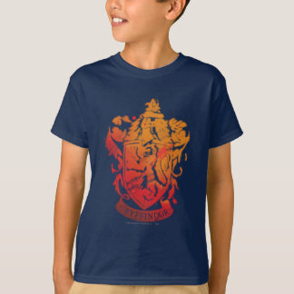 Harry Potter | Gryffindor Crest - Splattered T-Shirt