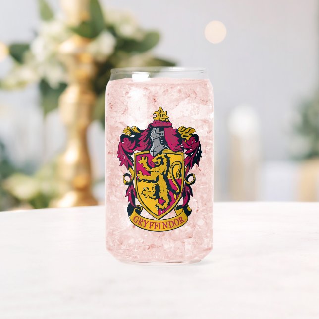 Harry Potter | Gryffindor House Crest Can Glass (Insitu (Wedding))
