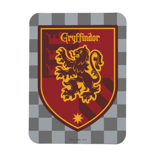 Harry Potter | Gryffindor House Pride Crest Magnet (Vertical)