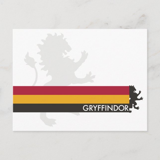 Harry Potter | Gryffindor House Pride Graphic Postcard (Front)