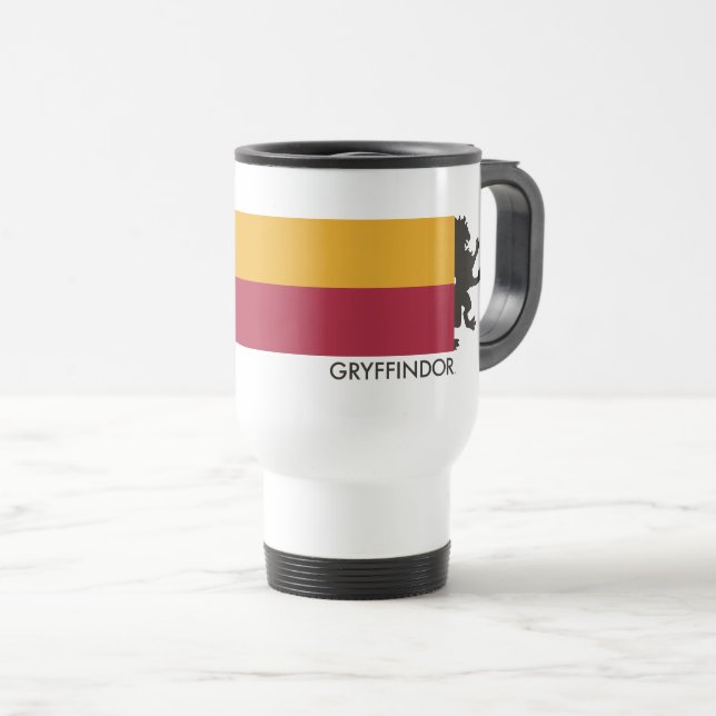 Harry Potter | Gryffindor House Pride Graphic Travel Mug (Front Right)