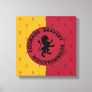 Harry Potter   GRYFFINDOR™ House Traits Graphic Canvas Print