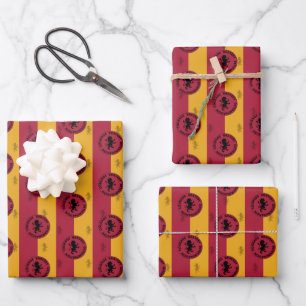 Harry Potter   GRYFFINDOR™ House Traits Graphic Wrapping Paper Sheet