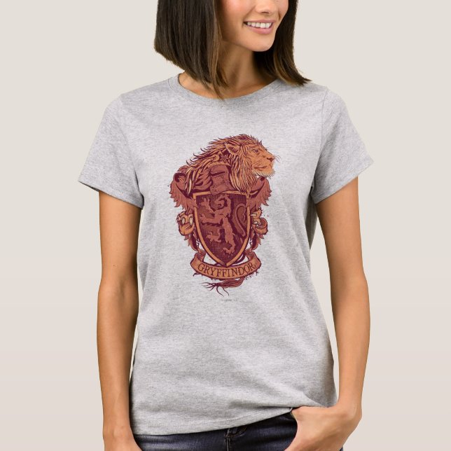 Harry Potter | Gryffindor Lion Crest T-Shirt (Front)