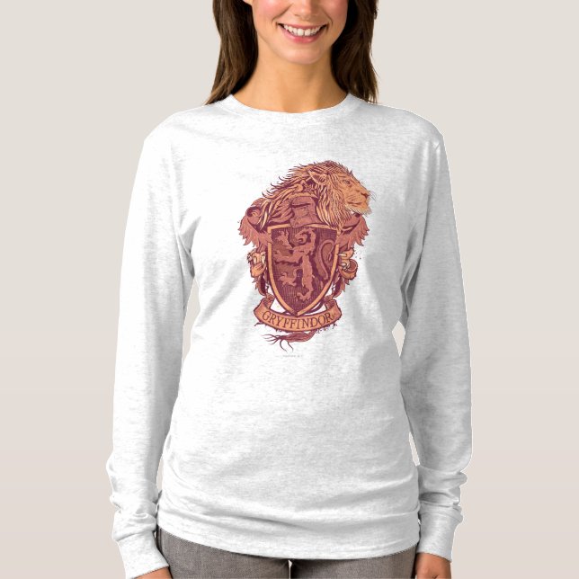 Harry Potter | Gryffindor Lion Crest T-Shirt (Front)
