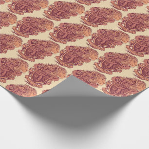 Harry Potter   Gryffindor Lion Crest Wrapping Paper