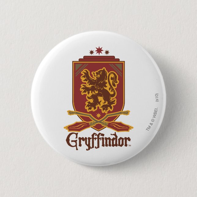 Harry Potter | Gryffindor QUIDDITCH™  Badge (Front)