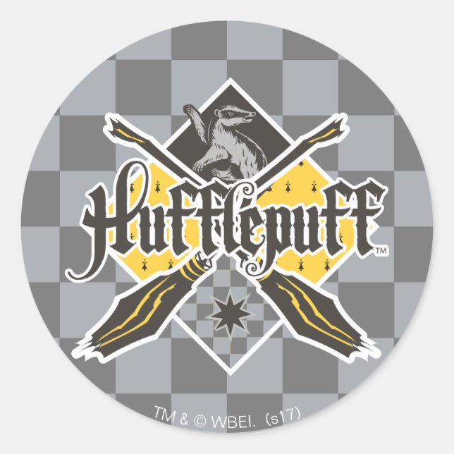 Harry Potter | Gryffindor QUIDDITCH™ Crest Classic Round Sticker (Front)