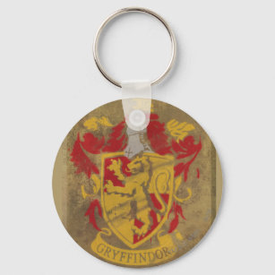 Harry Potter   Gryffindor - Retro House Crest Key Ring