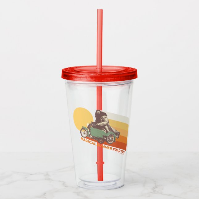 HARRY POTTER™ | Hagrid Magical Summer Road Trip Acrylic Tumbler (Front)