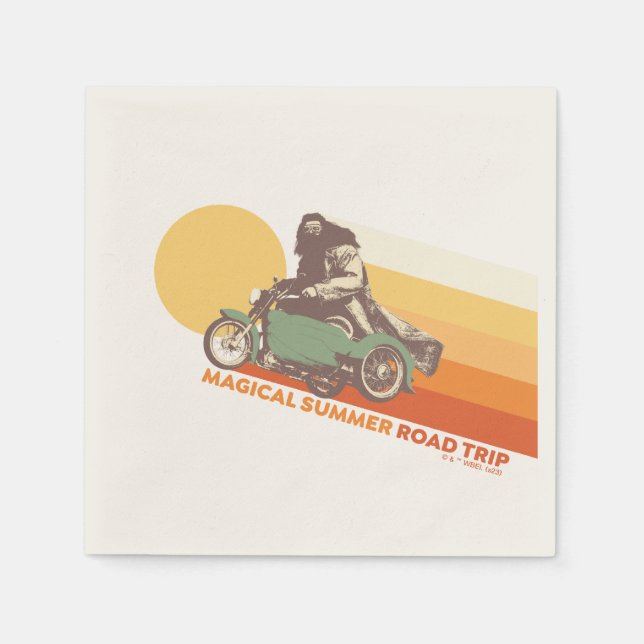 HARRY POTTER™ | Hagrid Magical Summer Road Trip Napkin (Front)