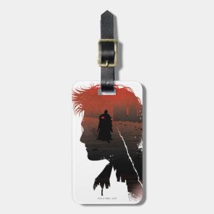 Harry Potter   Harry & Voldemort Wizard Duel Luggage Tag