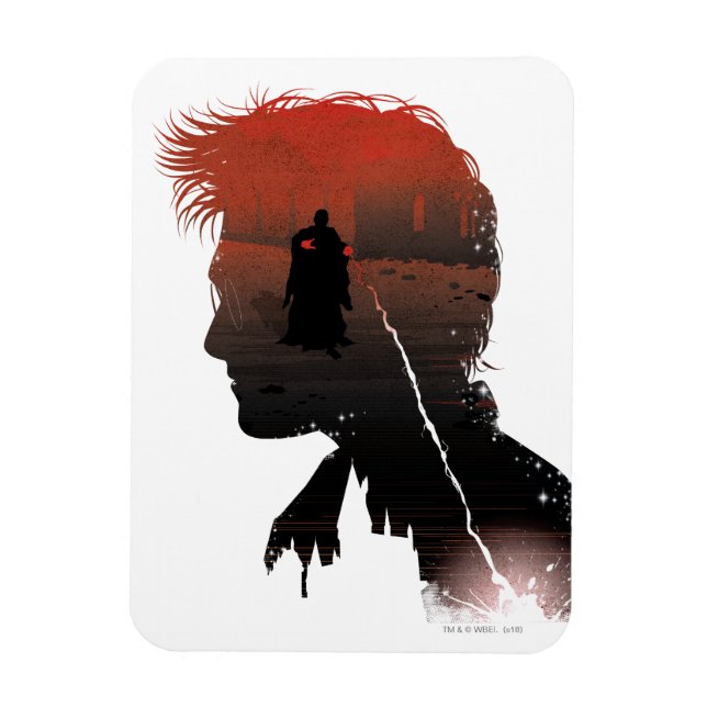 Harry Potter | Harry & Voldemort Wizard Duel Magnet (Vertical)