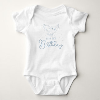 Harry Potter Hedwig Blue Magical Birthday Baby Bodysuit