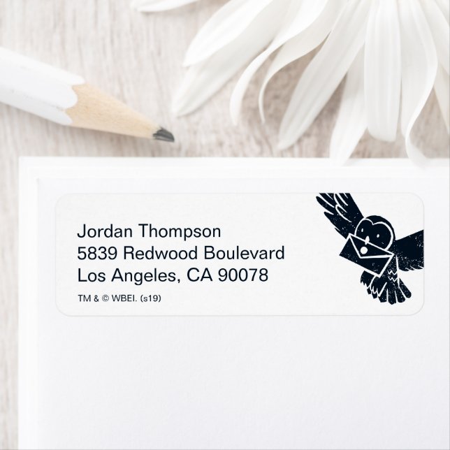 HARRY POTTER™ Hedwig Delivering Holiday Letter (Insitu)