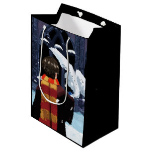 HARRY POTTER™ & Hedwig in the Snow Medium Gift Bag